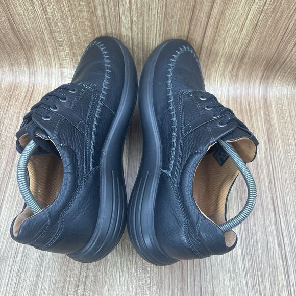 ECCO Seawalker Casual Lace-Up Derby Shoes Men Sz EU 44 USA 10-10.5 Black Leather main image 4